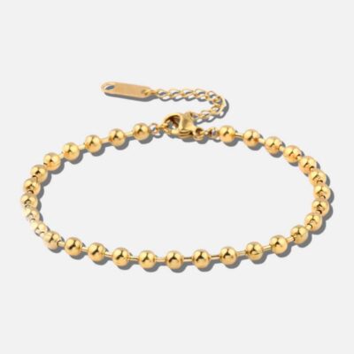 OPUA armbånd i rosagull og blått sølv med anker