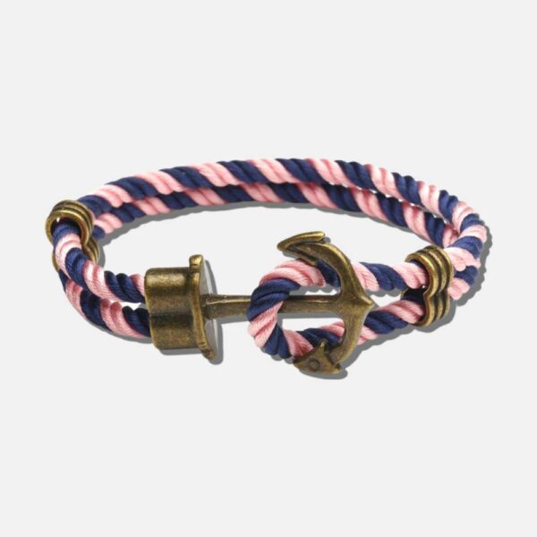 POLU MOANA marineblå ankerarmbånd